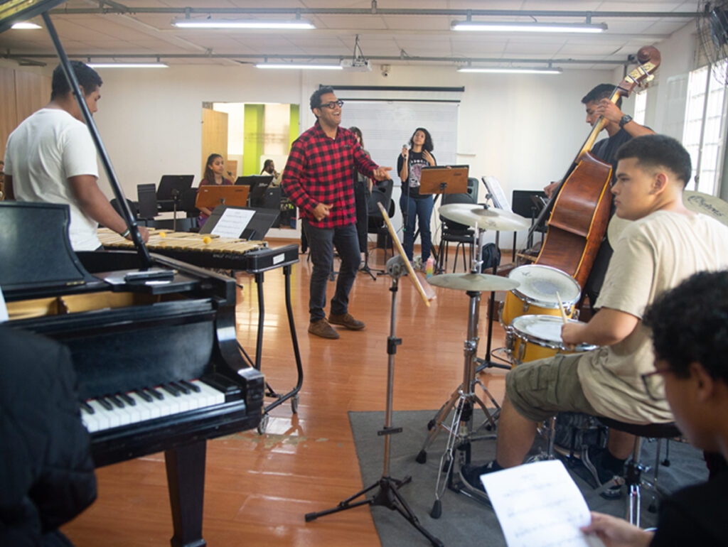 Workshop musical na EMESP Tom Jobim (Crédito: Robs Borges)