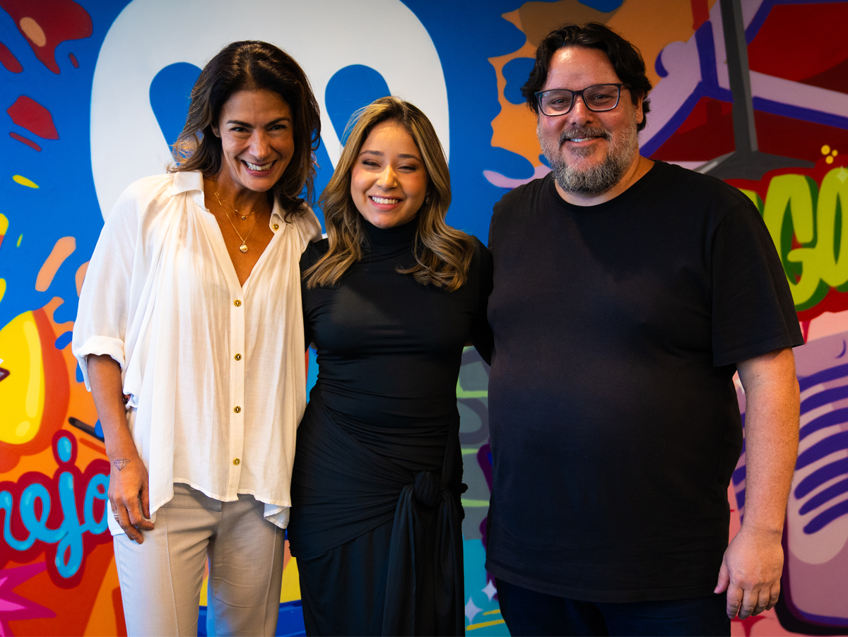 Leila Oliveira, Marília Tavares e João Alquéres (Crédito: Victor Oliveira)