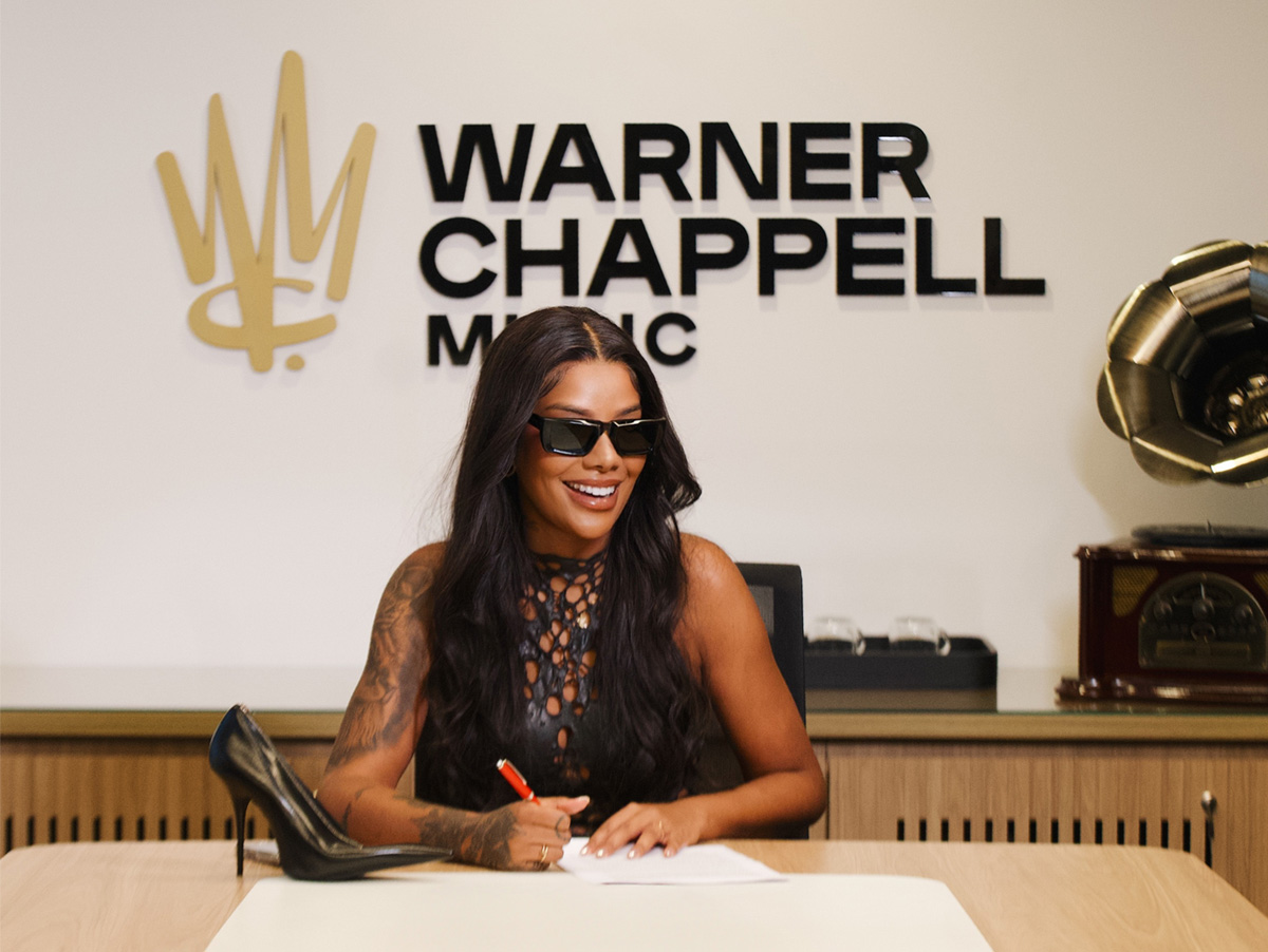 Ludmilla renova contrato com a Warner Chappell Music Brasil