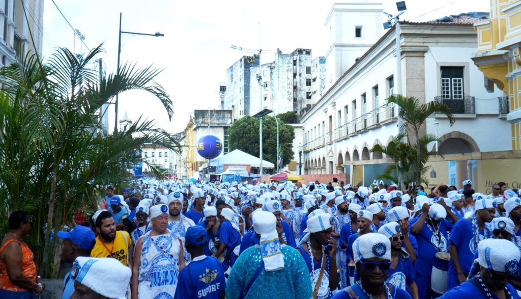 Nesta segunda-feira (3), o bloco também desfila no circuito Dodô (Barra-Odina). Fotos: Digiarte/GOVBA