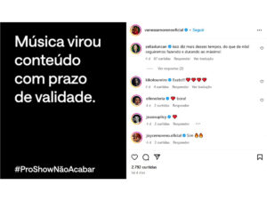 Artistas como Vanessa Moreno se manifestam sobre a influência dos algoritmos na música