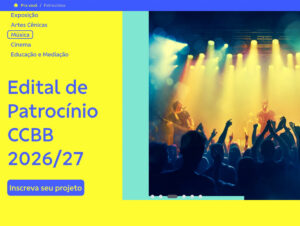 Banco do Brasil lança edital de R$ 120 milhões para seleção de projetos culturais