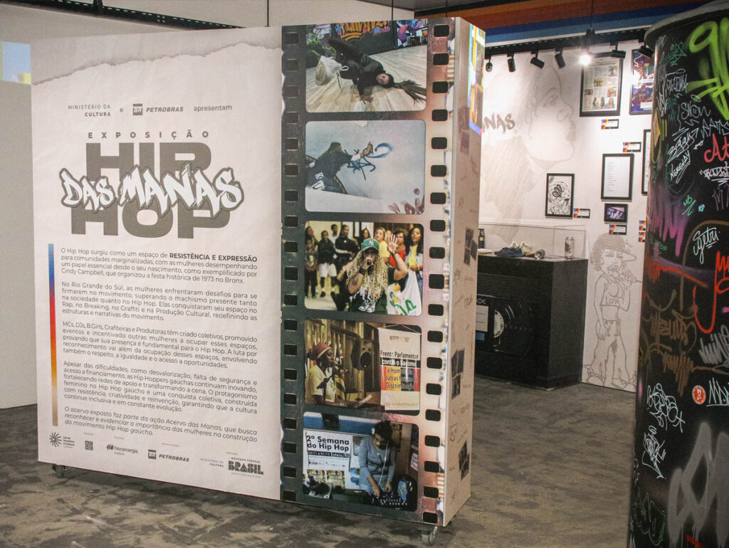 Expo Hip Hop das Manas no Museu do Hip Hop
