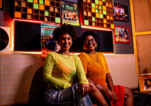 Fundadoras da Som Por Elas, Joyce Melo e Beatriz Almeida (Crédito Lane Silva)