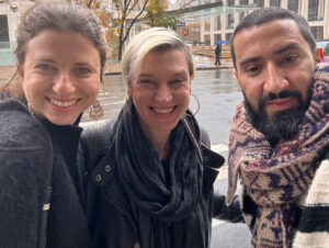 Heloisa Aidar, Jordana Leigh e Fernando Dourado