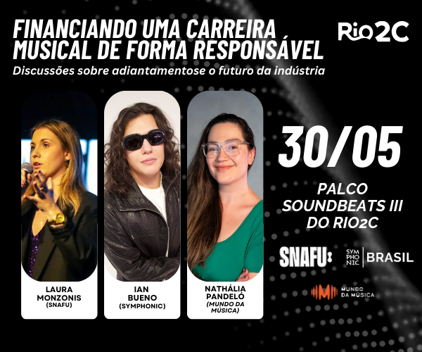 Painel da Symphonic e Snafu Records transmitido no YouTube do Mundo da Música durante o Rio2C 2025