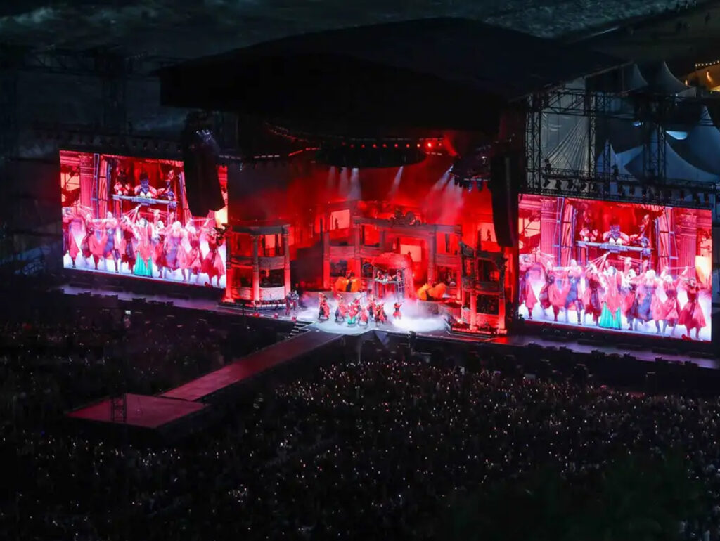 Lady Gaga em show na Praia de Copacabana (Crédito Alexandre Macieira Riotur), experiência ao vivo