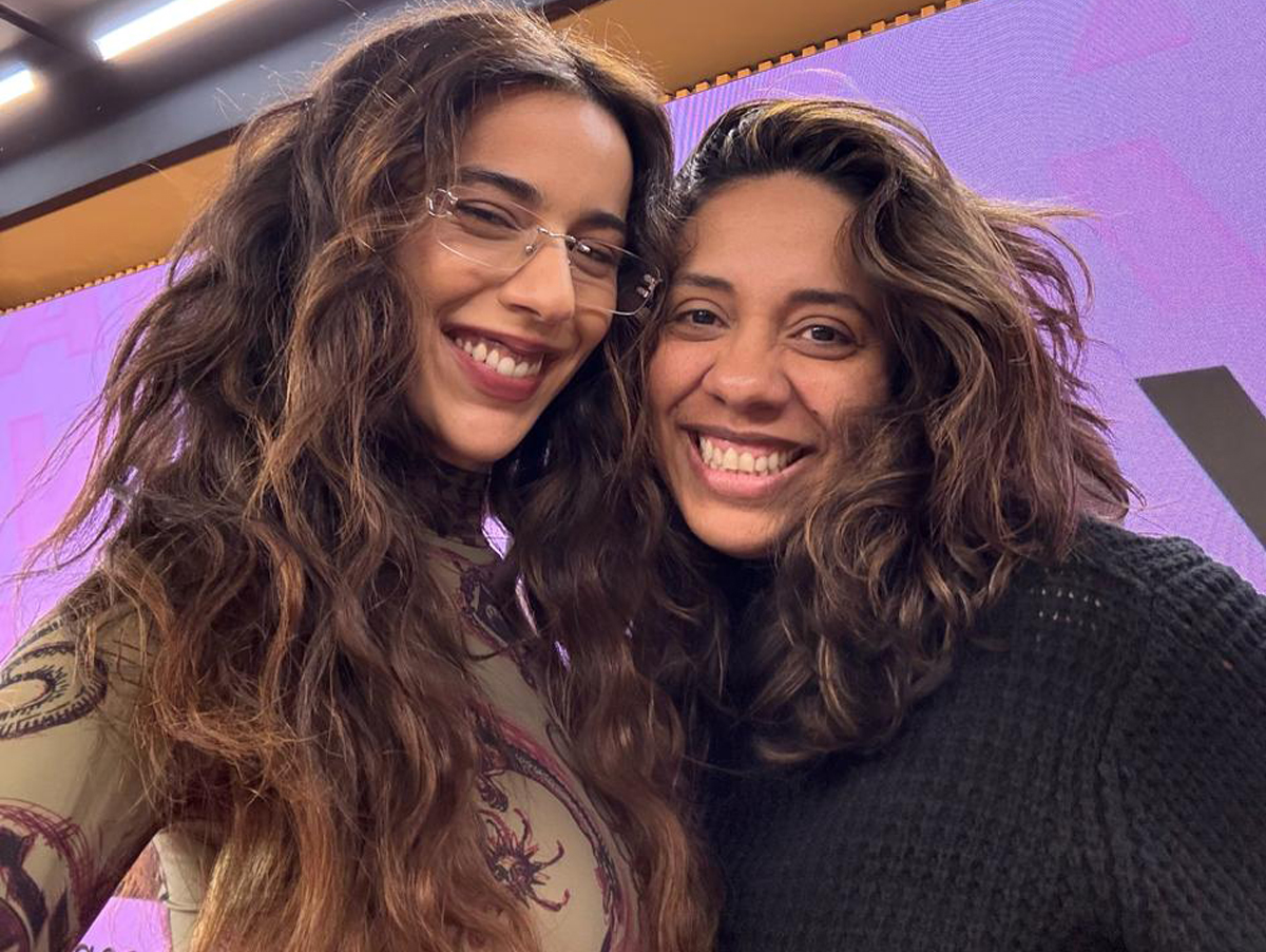 Marina Sena e Fabiane Pereira