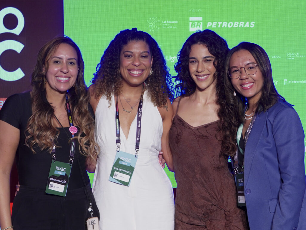 Mila Ventura, Talita Morais, Marina Sena e Láisa Naiane