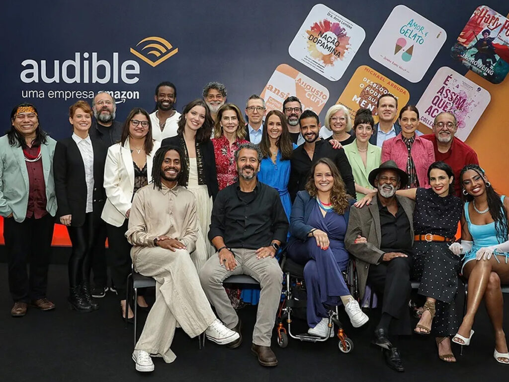 Clarice Falcão entre os narradores brasileiros de destaque na Audible Brasil
