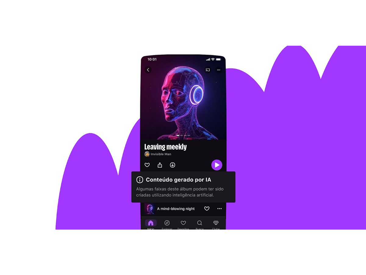 Deezer detecta IA em músicas