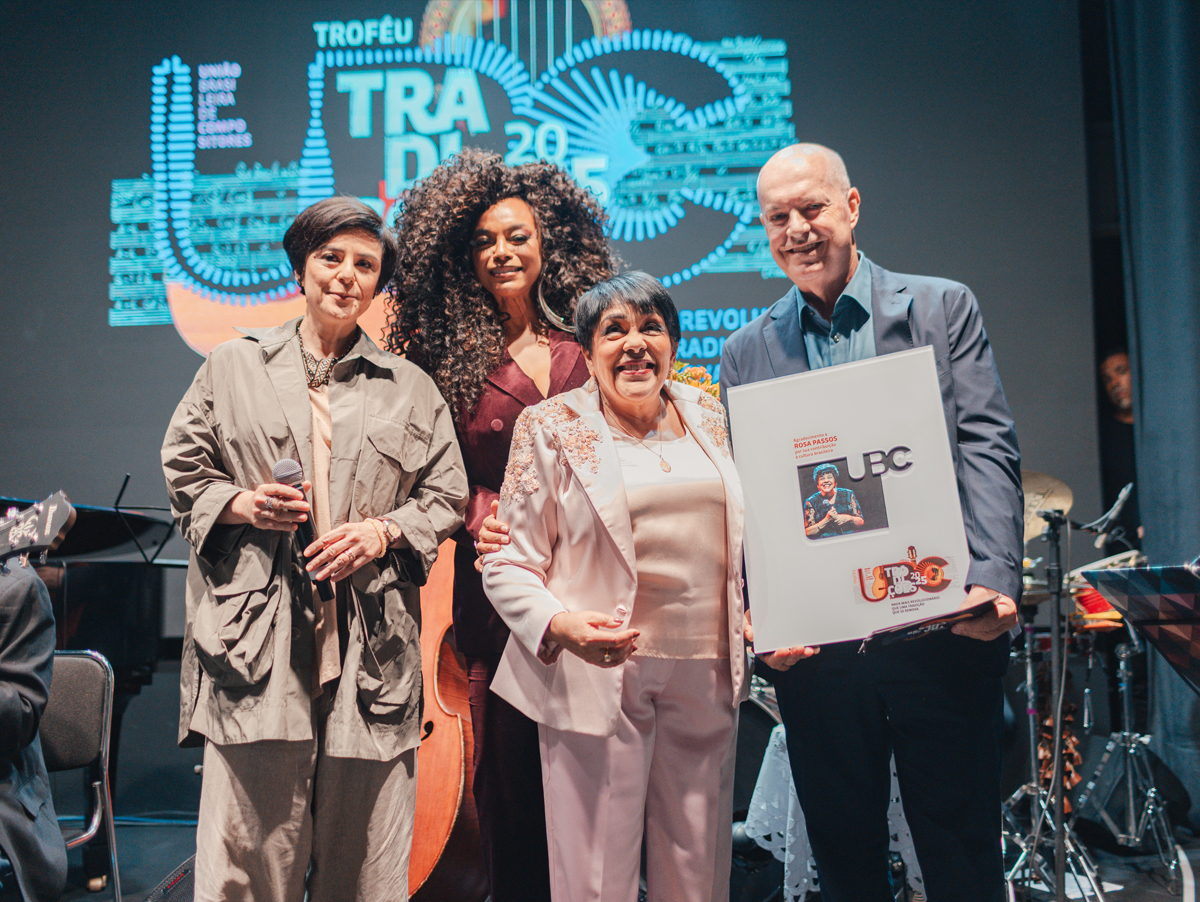 Fernanda Takai, Paula Lima, Rosa Passos e Marcelo Castello Branco (Crédito: @raphaurjais)