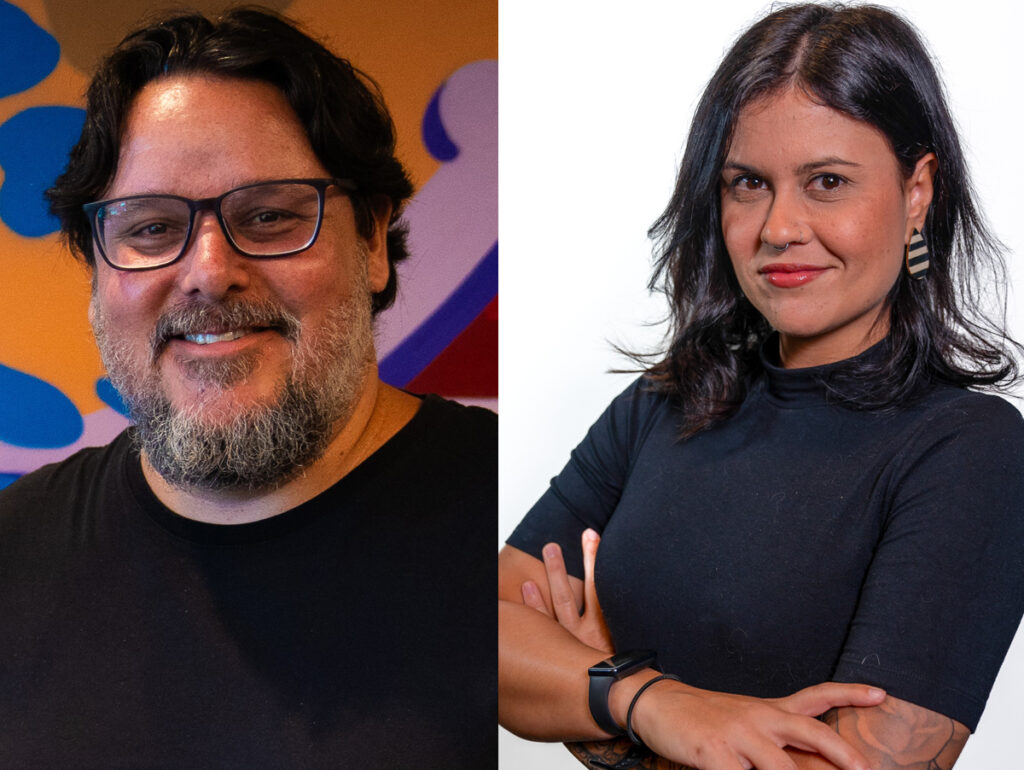 João Alquerés, head da ADA Brasil, e Karla Ollie, gerente de Estratégias e Negócios da ADA Brasil (Crédito: Divulgação) funk