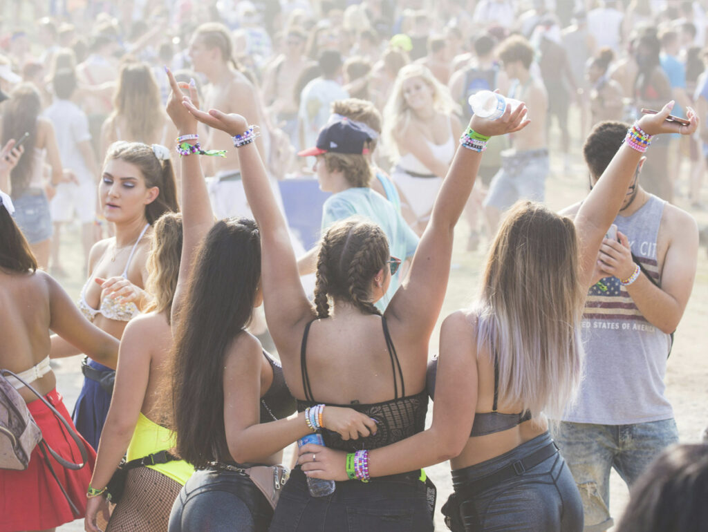 Público em festival