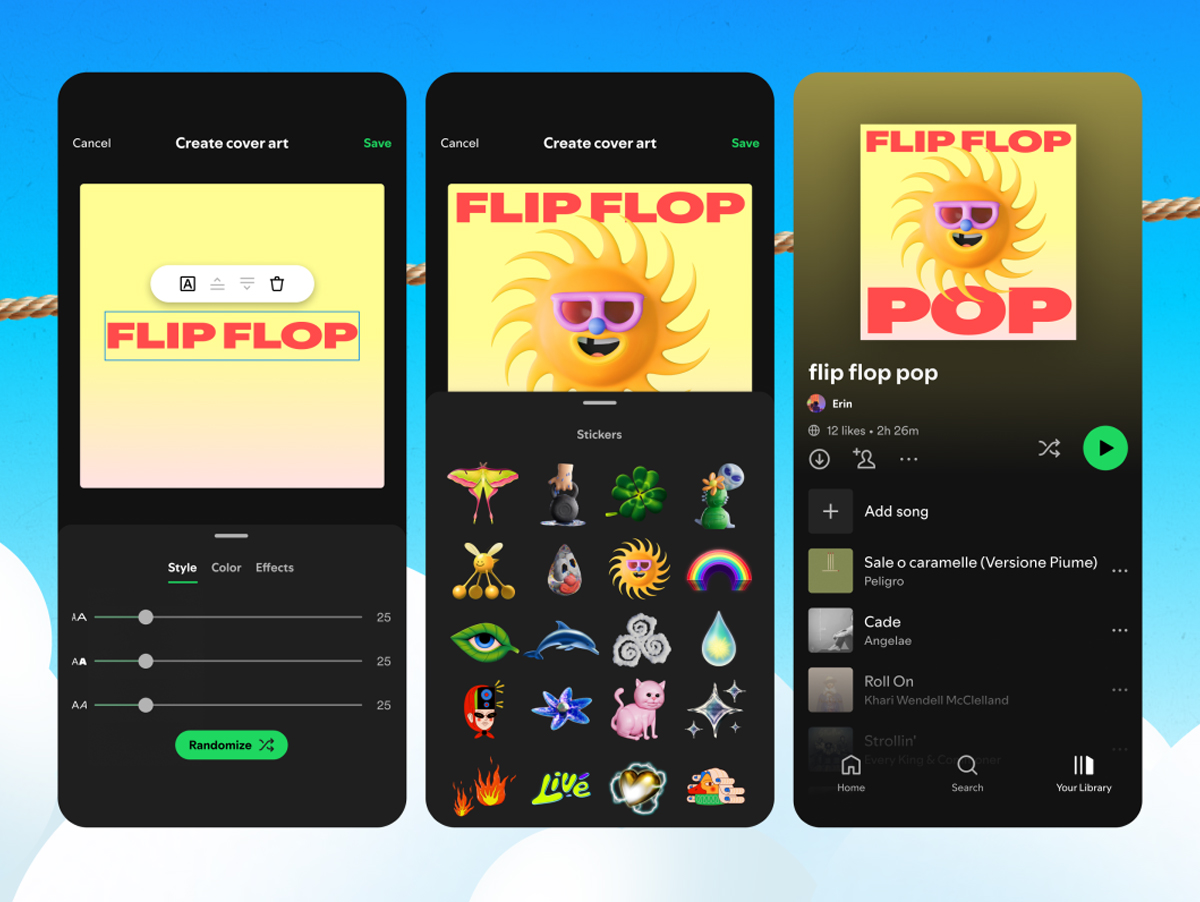 Spotify oferece ferramenta que personaliza capa de playlists