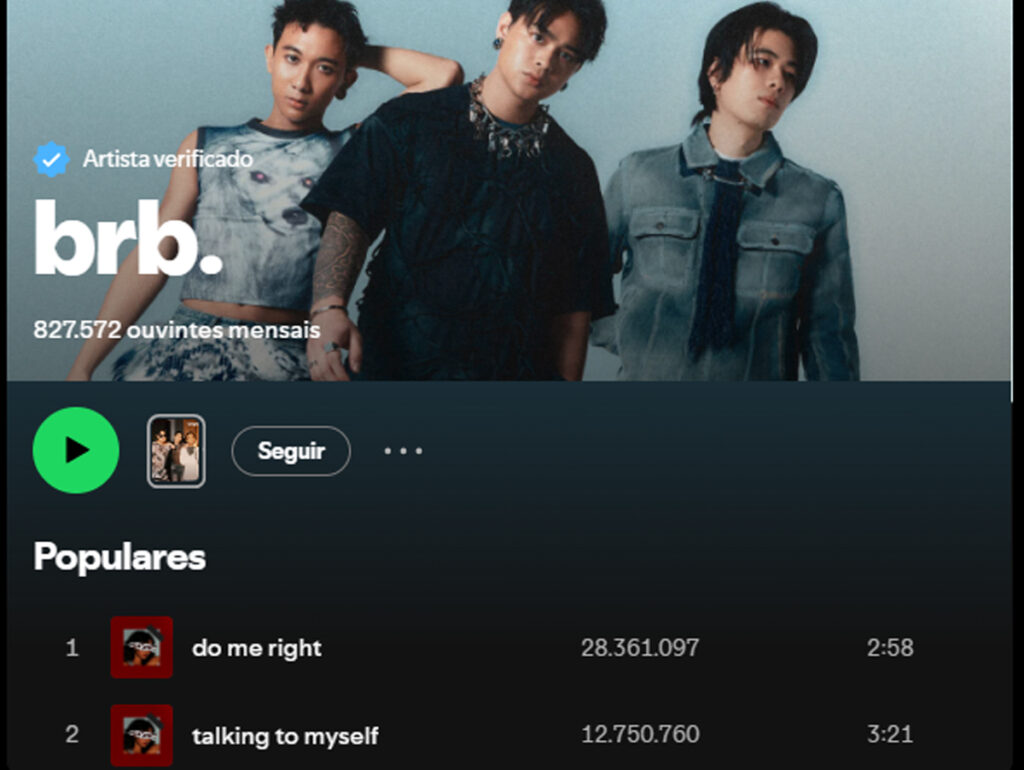 brb no Spotify - onerpm