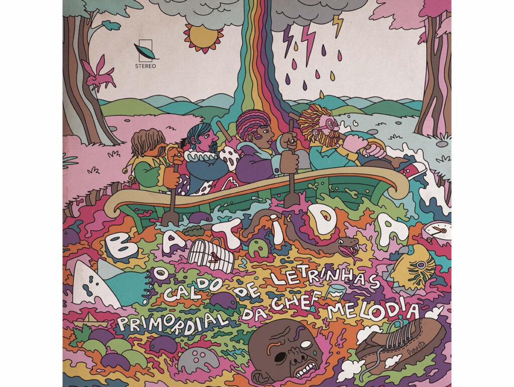 Capa de álbum criada para o livro 100 Discos Para Conhecer Aguardela