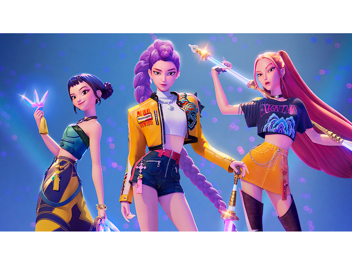 Guerreiras do K-Pop, da Netflix (Crédito: Divulgação)