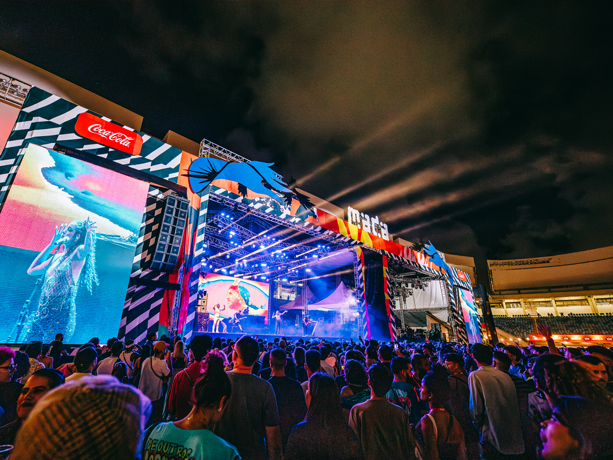 Palco do festival MADA em sua edição de 25 anos (Crédito: Luana Tayze)