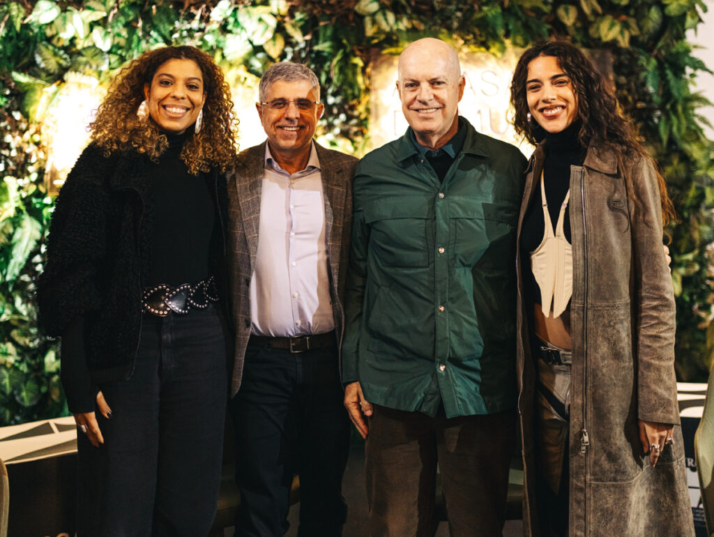 Talita Morais, Sydney Sanches, Marcelo Castello Branco e Marina Sena UBC
