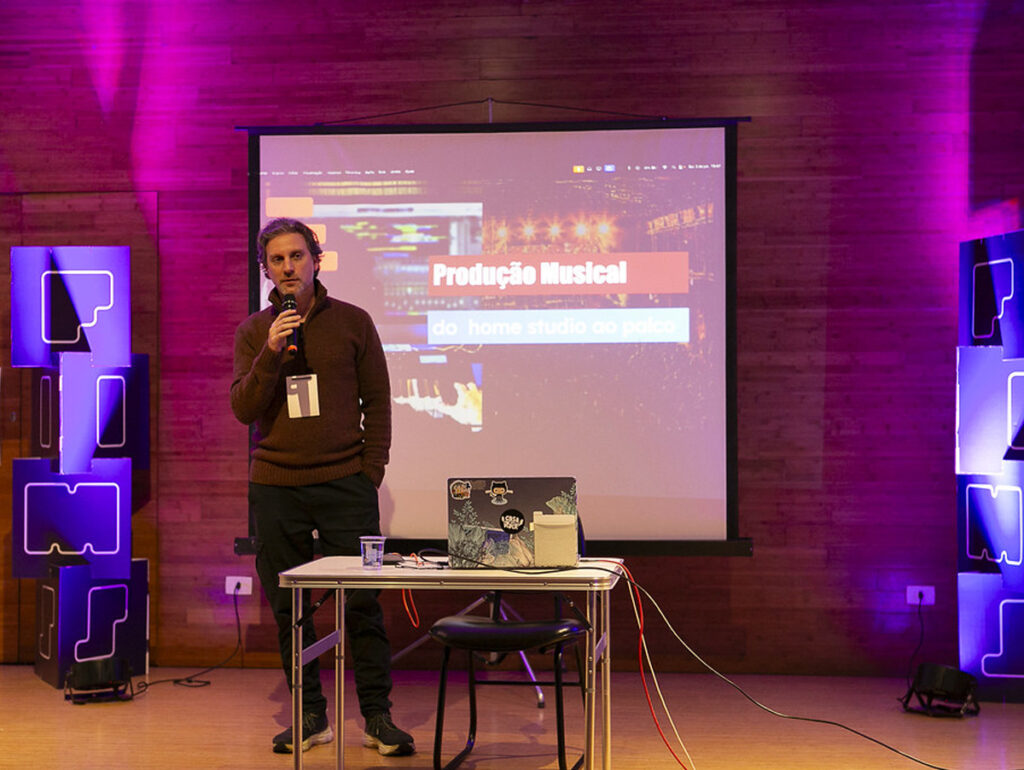 Téo Ruiz, diretor da FIMS - Feira Internacional da Música do Sul