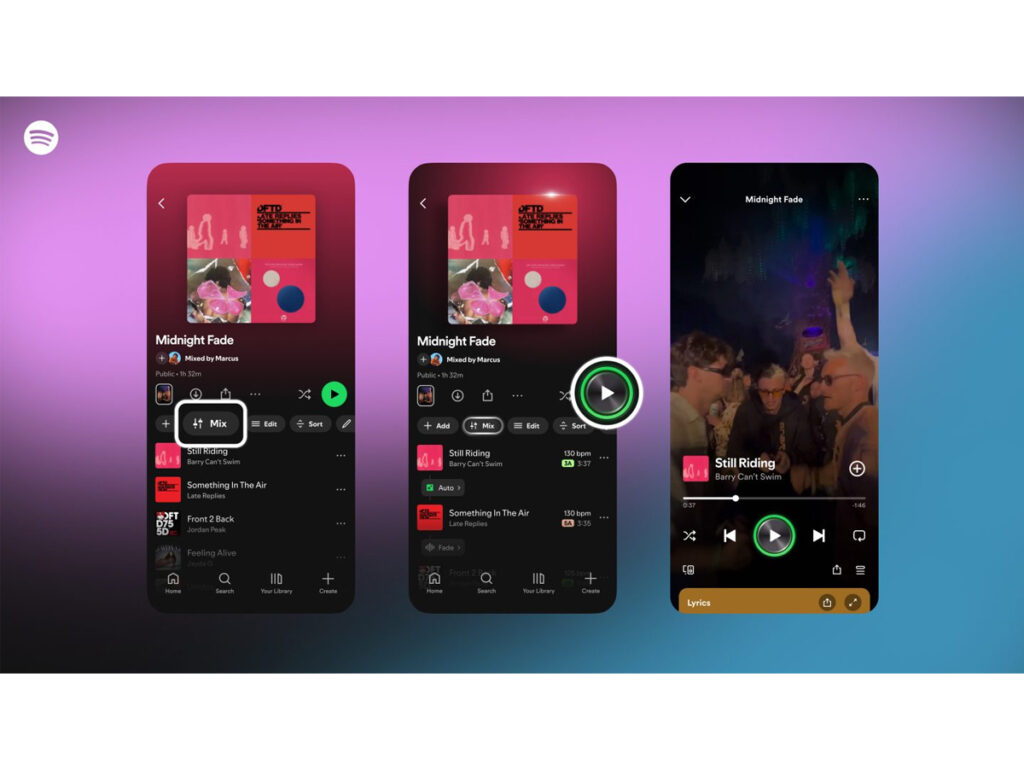 A nova ferramenta permite personalizar as transições de músicas no Spotify
