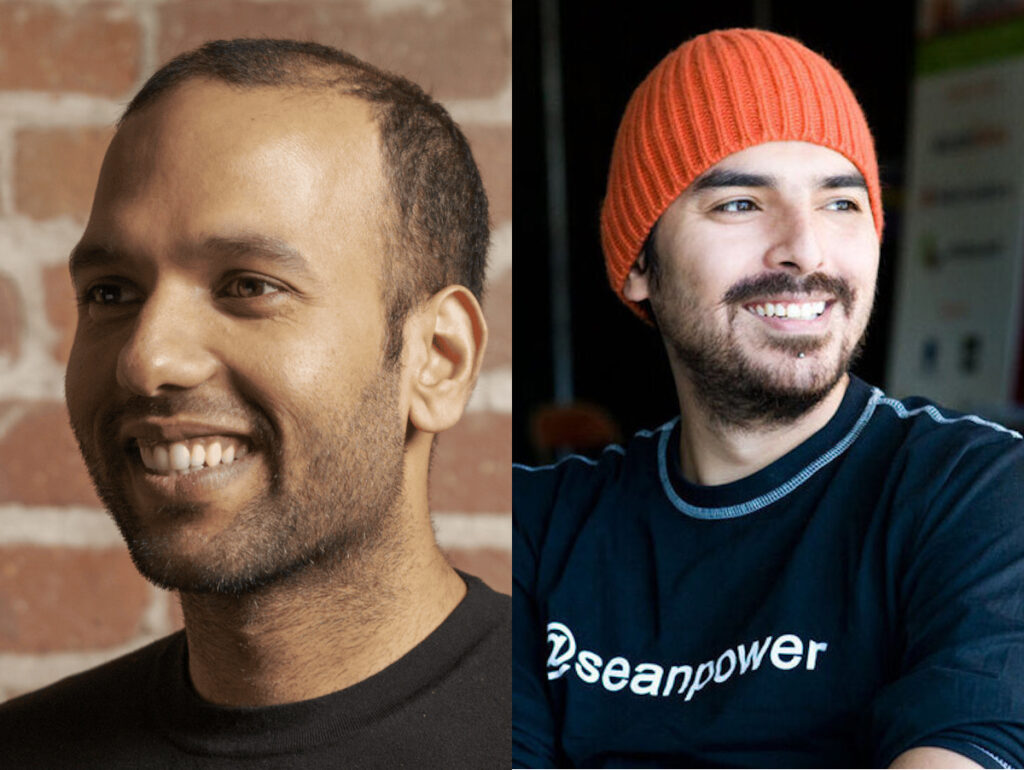 Mansoor Rahimat Khan, da Beatoven AI, e Sean Power, da Musical AI