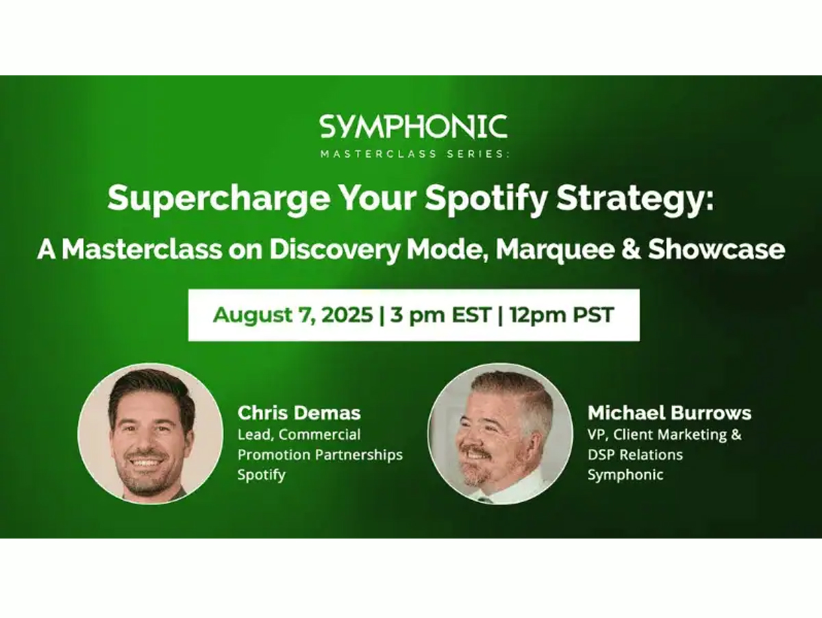 Symphonic faz masterclass sobre ferramentas do Spotify