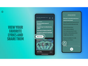 Agora, usuários gratuitos do Spotify podem ver as letras das músicas