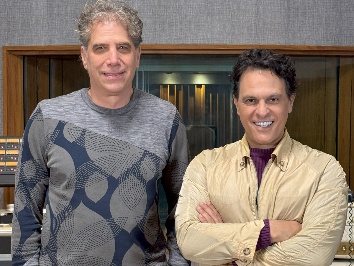 André Szajman e João Marcello Bôscoli - crédito Luciano Cury