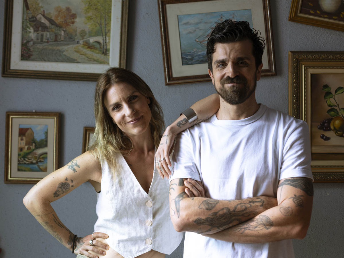 Diana Boccara e Leo Longo formam o duo A Couple of Things - Crédito Pamela Anastácio One Take Show