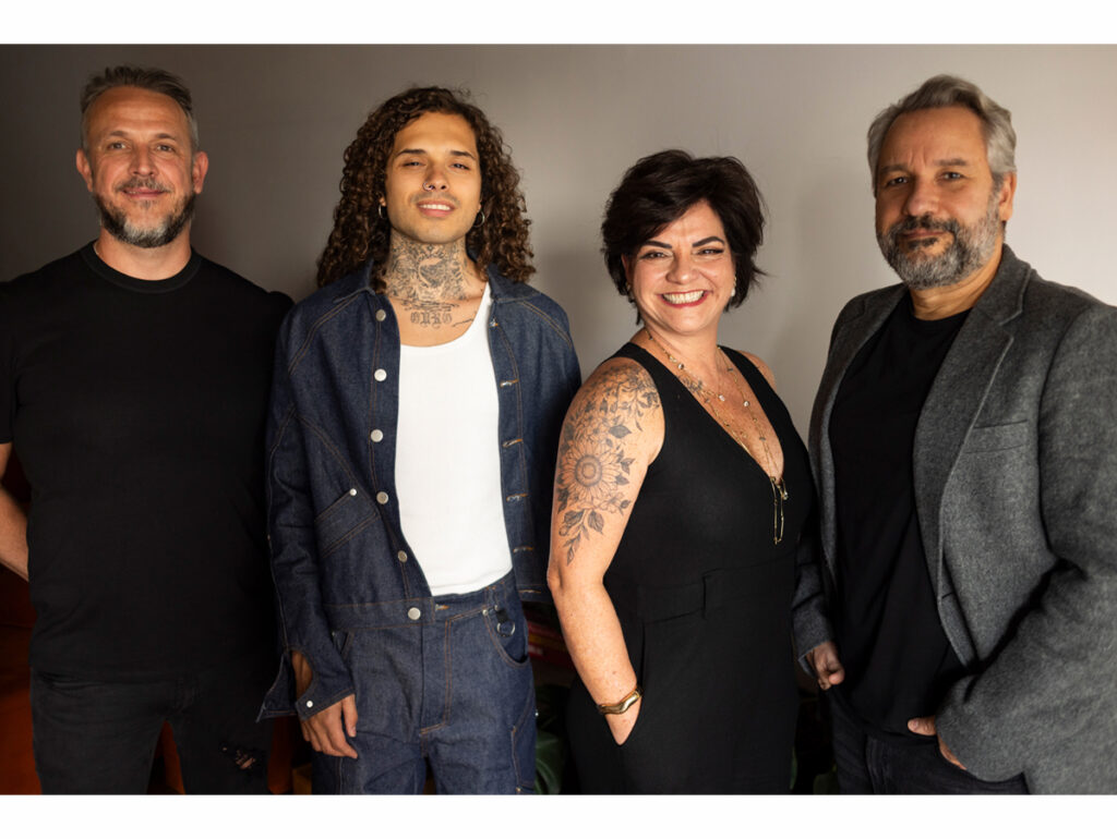 Markus Castanheira, Vitão, Paula Melo e Nando Machado - Crédito Marcos Hermes