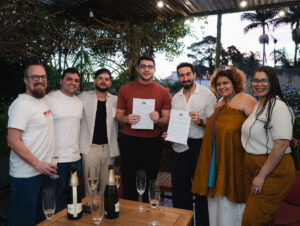 Equipes da Casa Amarela e BOA Música Brasil (Crédito: Karu Martins)