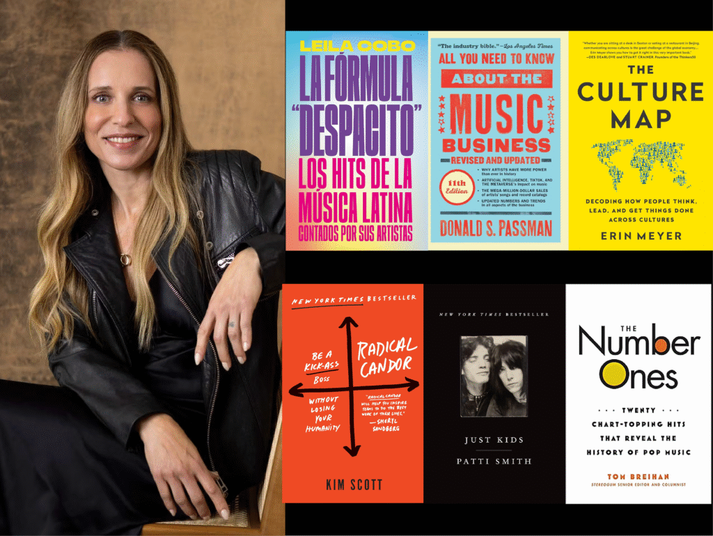 Cris Falcão (Virgin Music) escolheu leituras que “fogem do óbvio” e exploram gestão, cultura e criatividade.