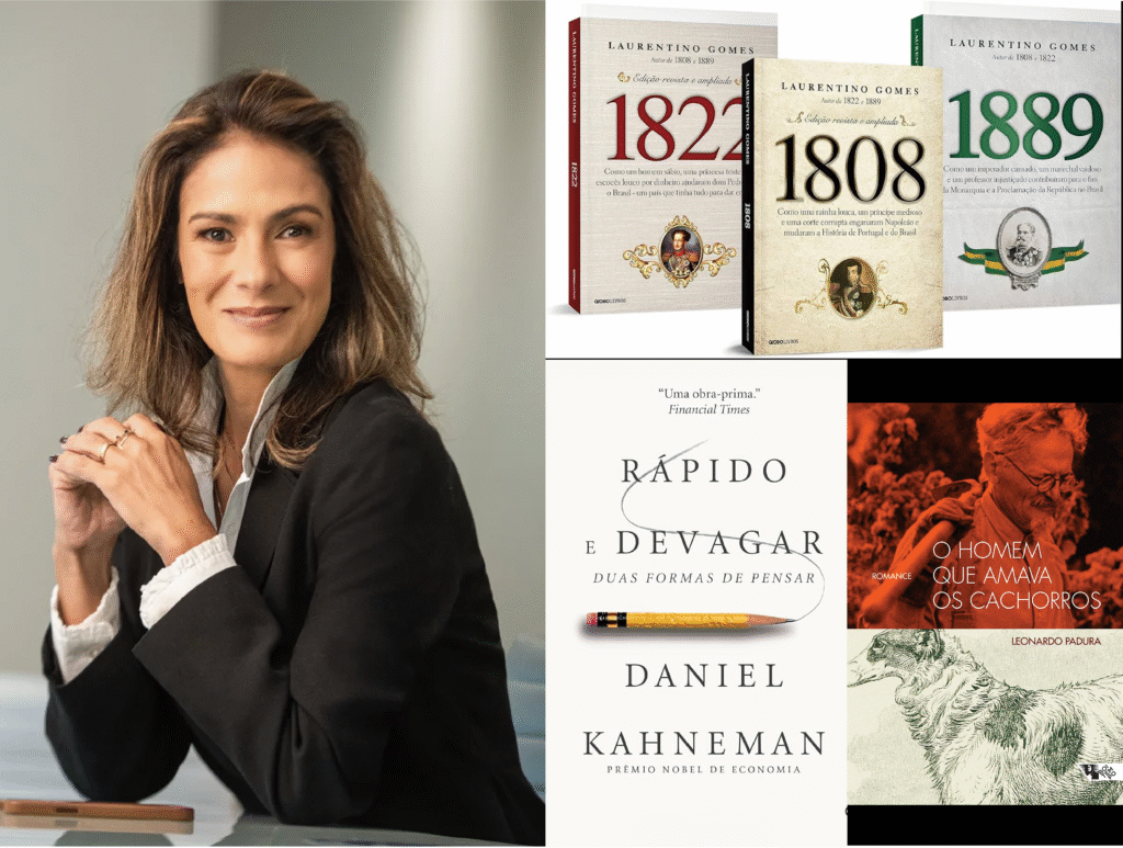 Leila Oliveira (Warner Music) indica obras que unem história, economia e literatura em diferentes visões.