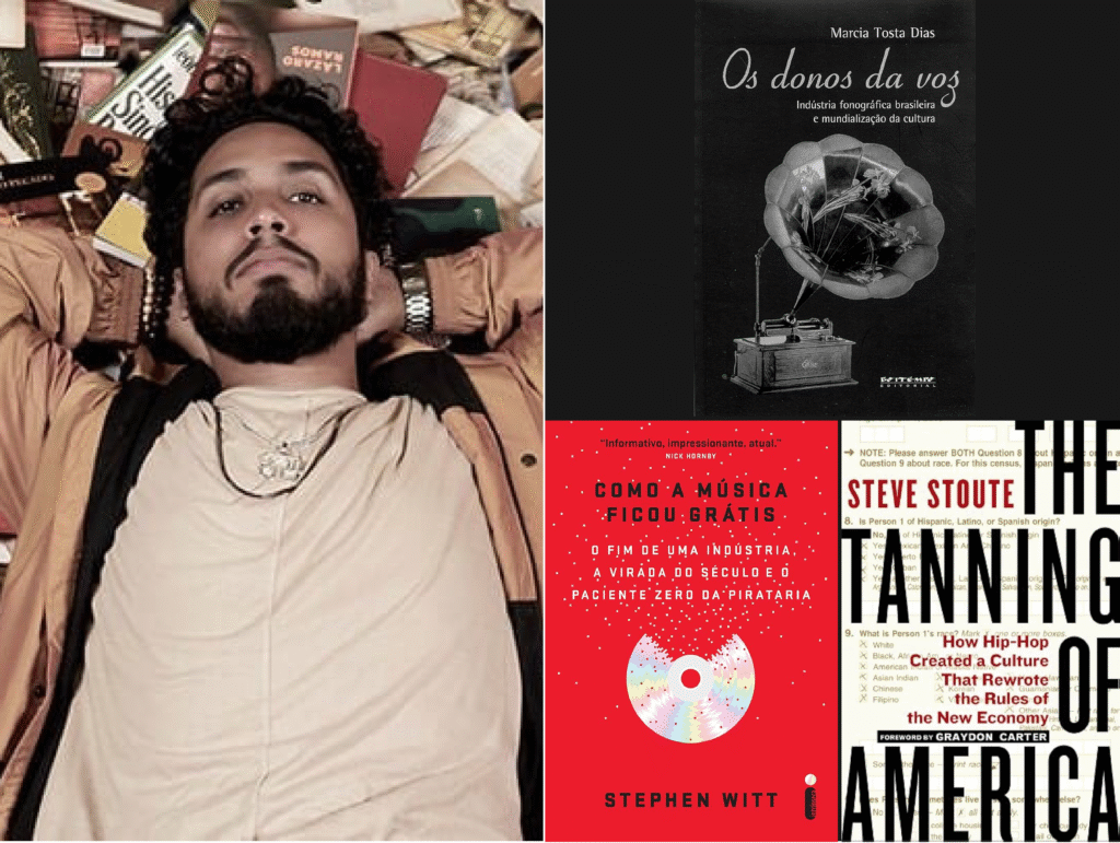 Rashid (rapper e compositor) recomenda leituras sobre pirataria, hip-hop e bastidores da música global.