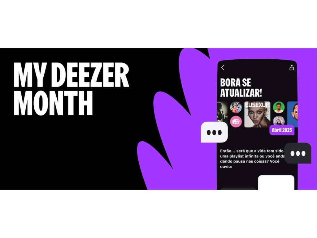 Plataforma usa o My Deezer Month para deixar as desigualdade de gênero mais visíveis