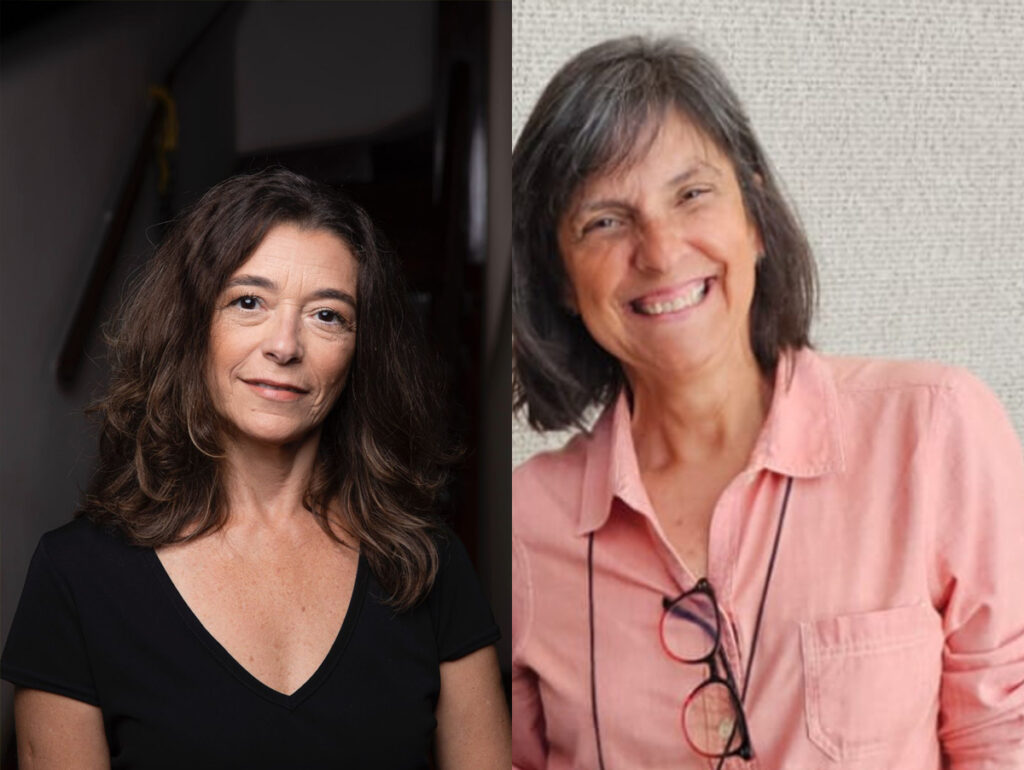 Silvana Cardoso do E. Santo e Betina Dowsley, curadoras do Diálogos Circulares
