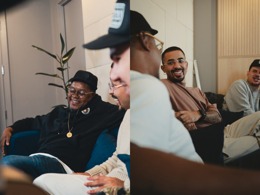 Xis em reunião na ODR Music - Crédito: Cleyton Silva