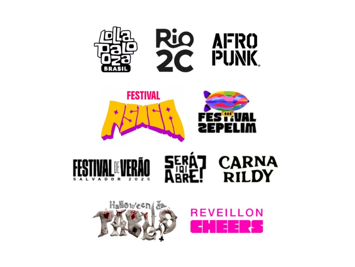 Alguns dos Festivais que o POPline foi media partner em 2025