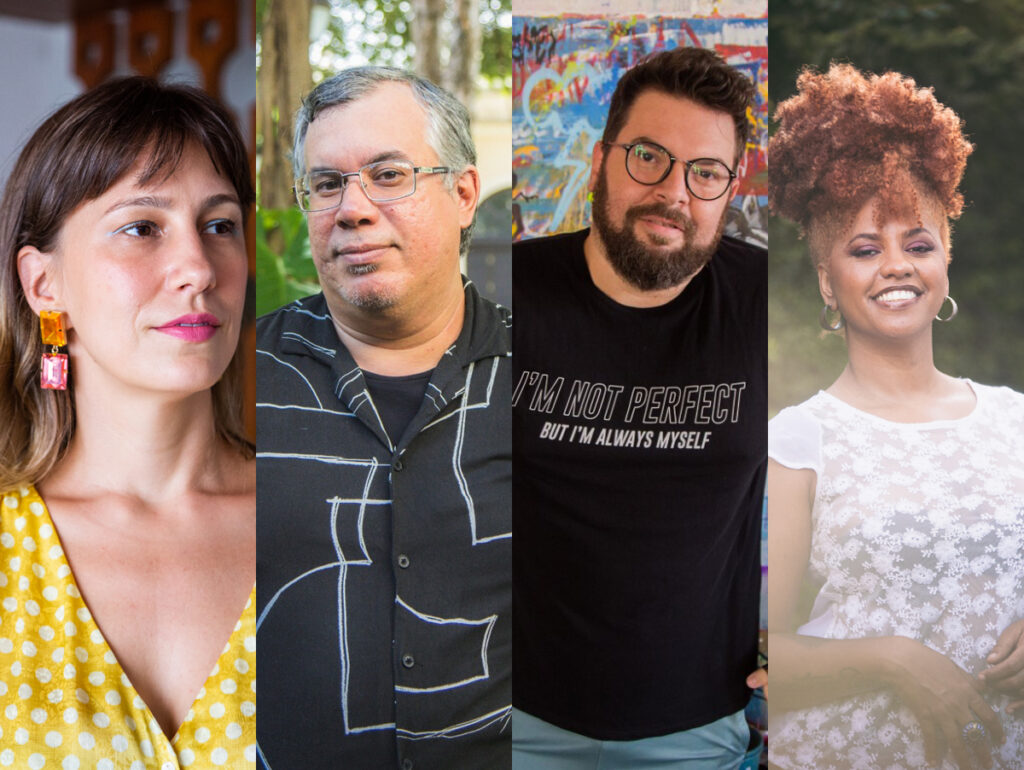 Ana Garcia, Jarmeson de Lima, Mauricio Spinelli e Lenne Ferreira assinam a curadoria do Coquetel Molotv Negócios