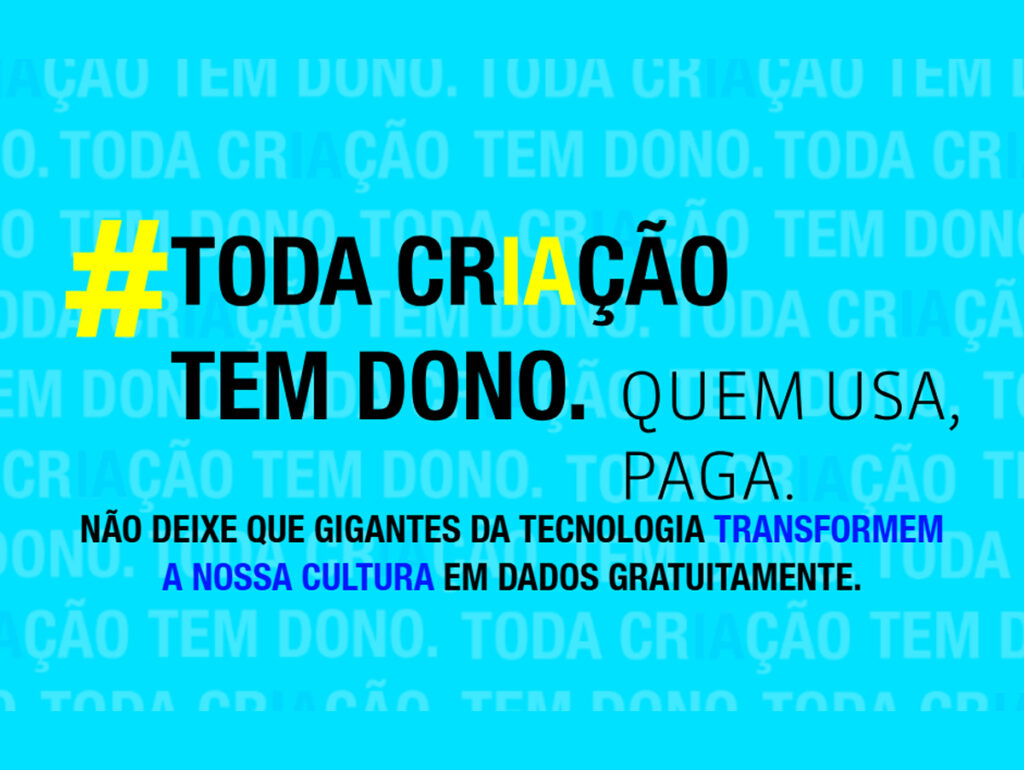 Campanha Toda criação tem dono é promovida por UBC e Pro-Música