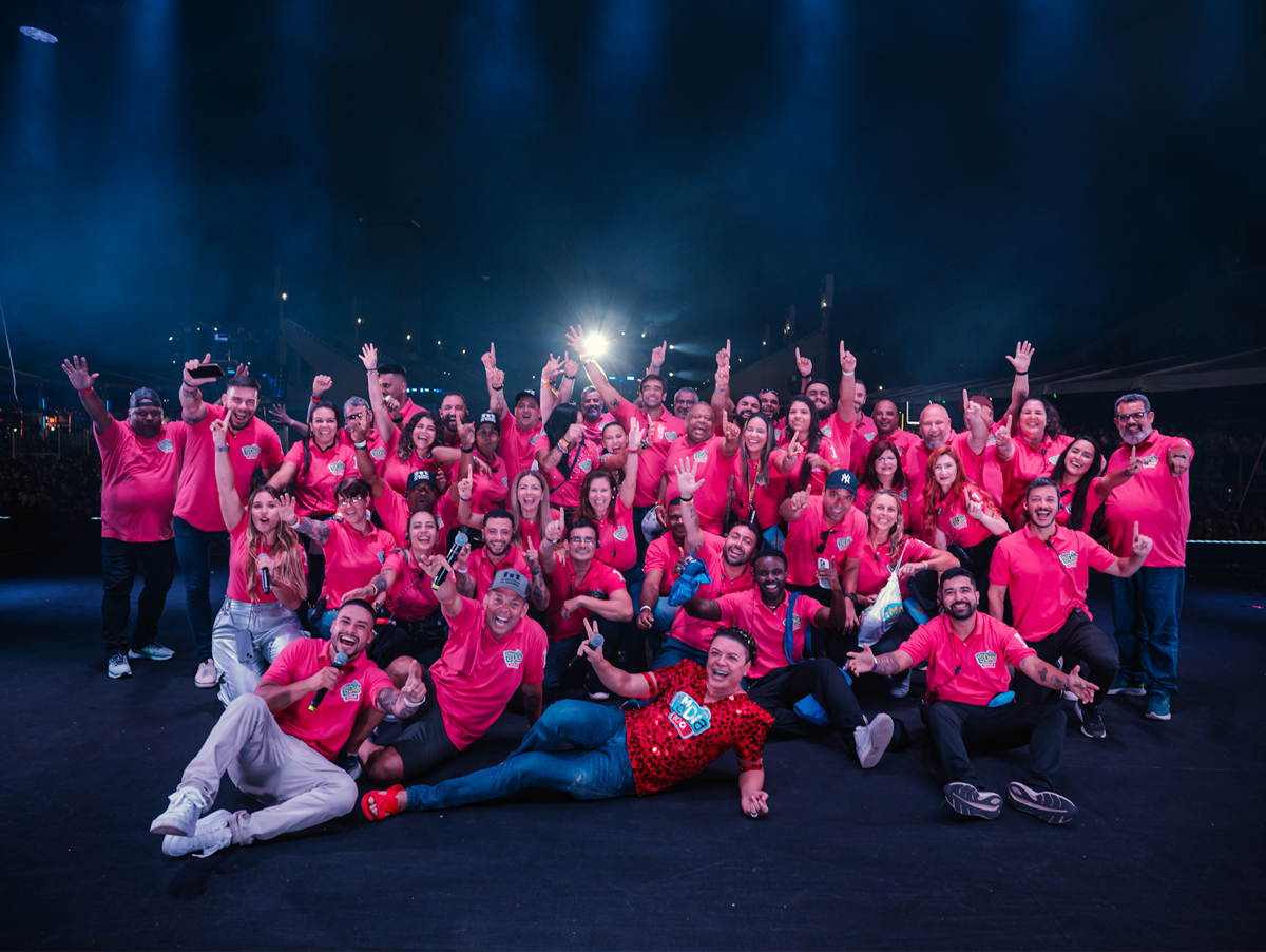 Equipe da Maratona da Alegria FM O Dia 2024 - Crédito Leo Nogueira