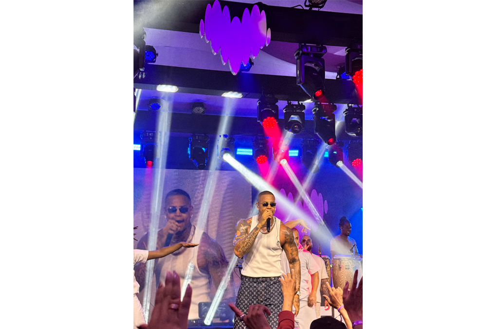 Léo Santana na primeira edição da Purple Door no Brasil, Deezer