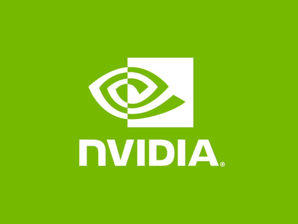Logo da Nvidia, trilhões
