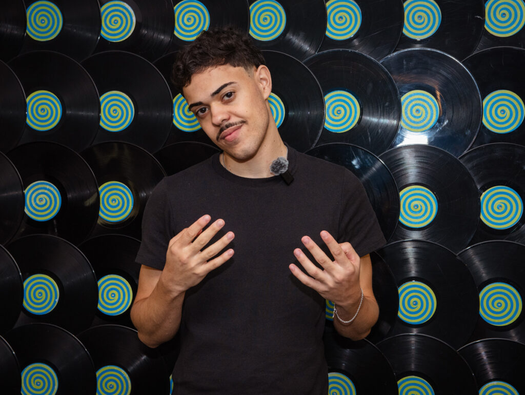 MC J Mito na Som Livre (Crédito: André Rola)