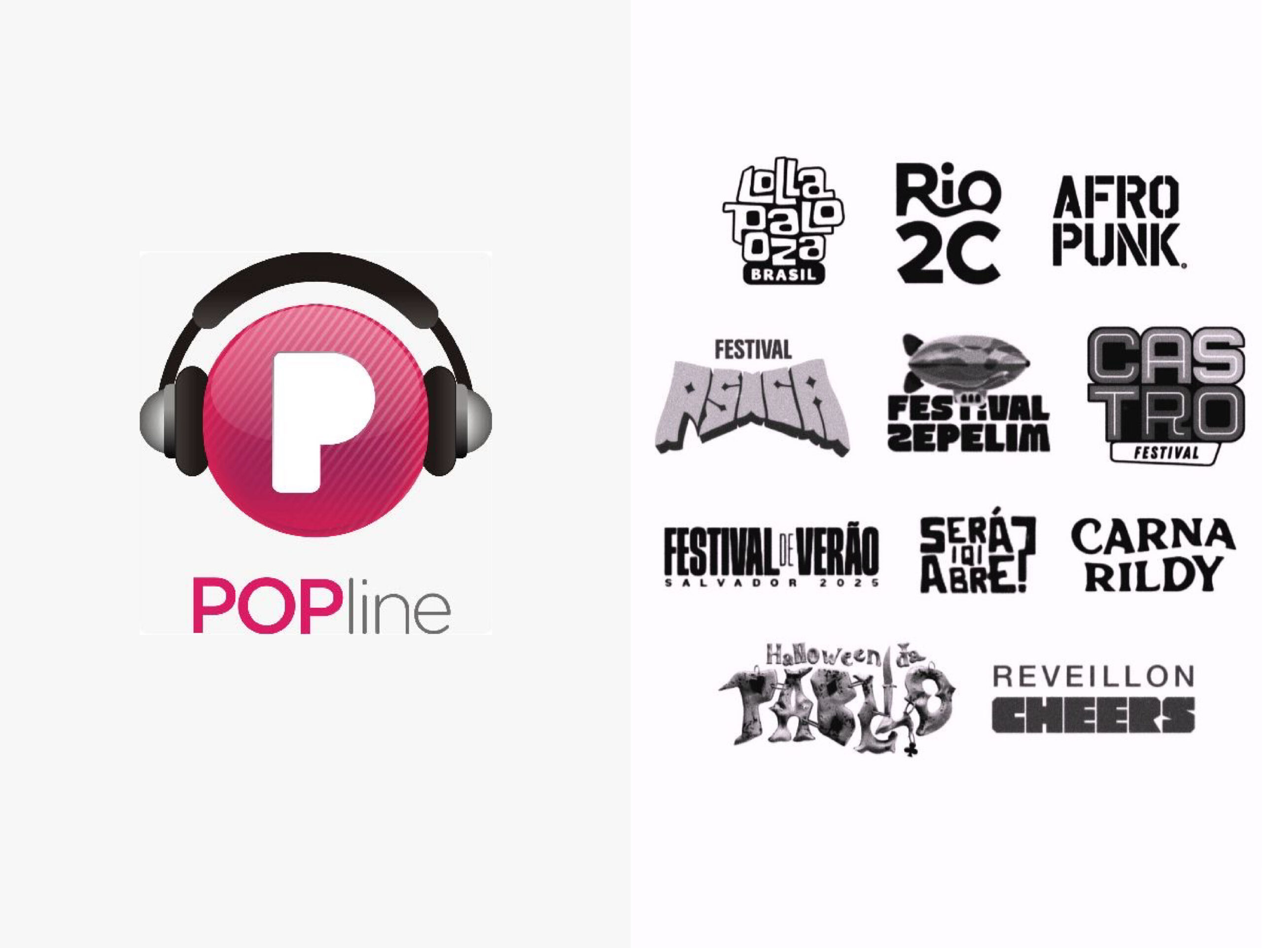 POPline consolida presença como parceiro oficial dos principais festivais do Brasil