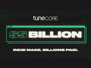 TuneCore afirma que já pagou US$5 bi a artistas independentes