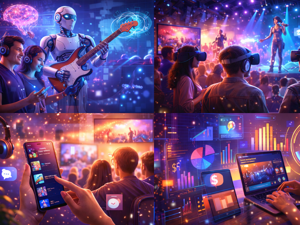 Estratégias digitais em 2025- o que virou tendência no mercado da música