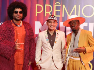 Mestrinho, João Gomes e Jotapê no Prêmio Multishow 2025